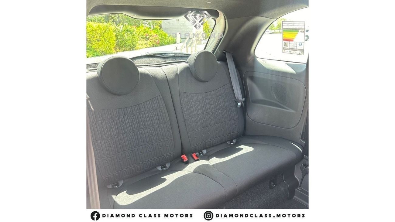 Fiat 500 Fiat 500 Coupe Pearl White  GCC 2024 ZERO KM 5 Years Agency Warranty