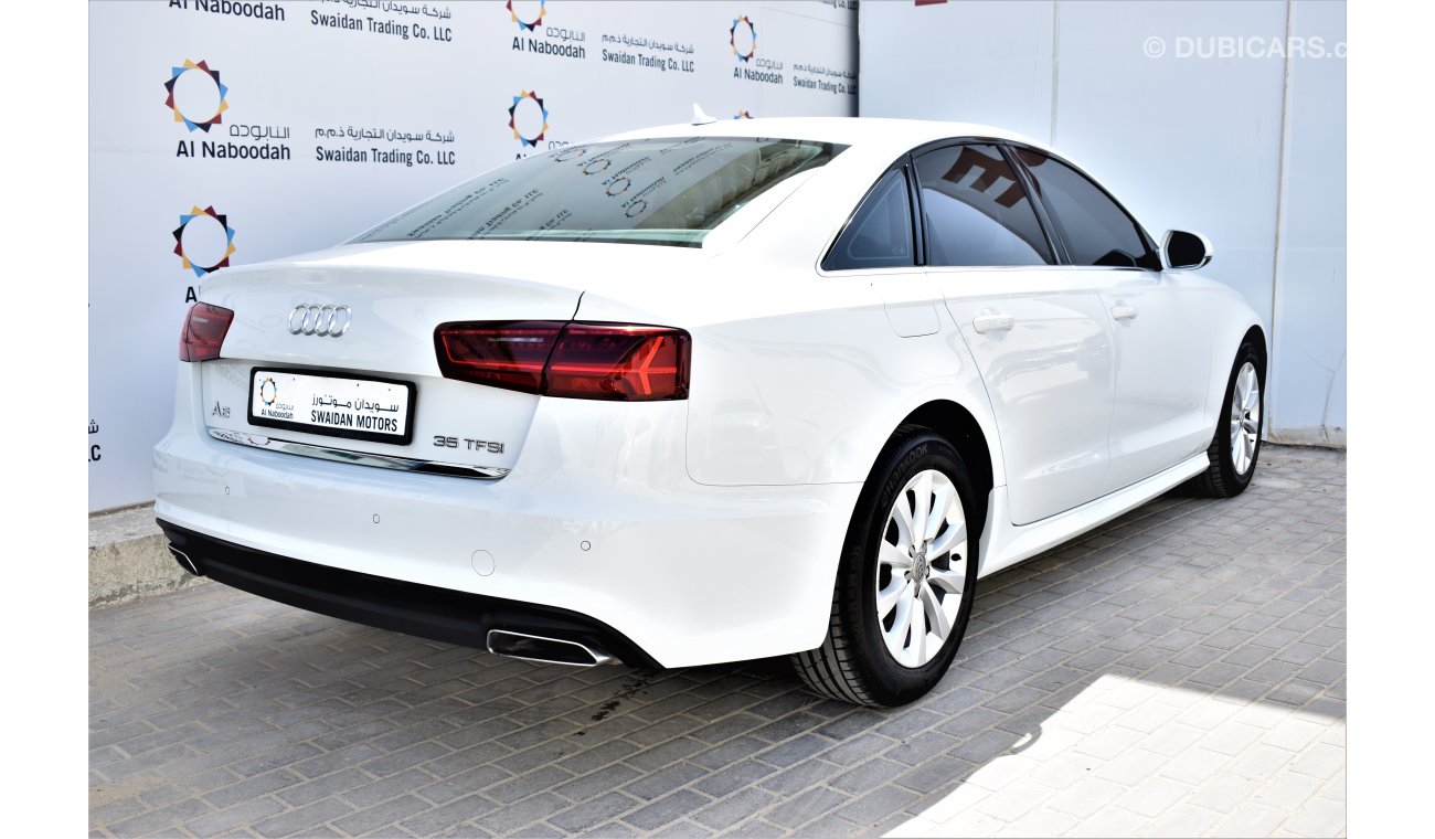 أودي A6 1.8L 3.5 TFSI TC 2017 GCC SPECS WITH DEALER WARRANTY