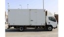 ميتسوبيشي فوسو 2017 | FUSO CANTER LONG CHASSIS DRY BOX WITH EXCELLENT CONDITION AND GCC SPECS