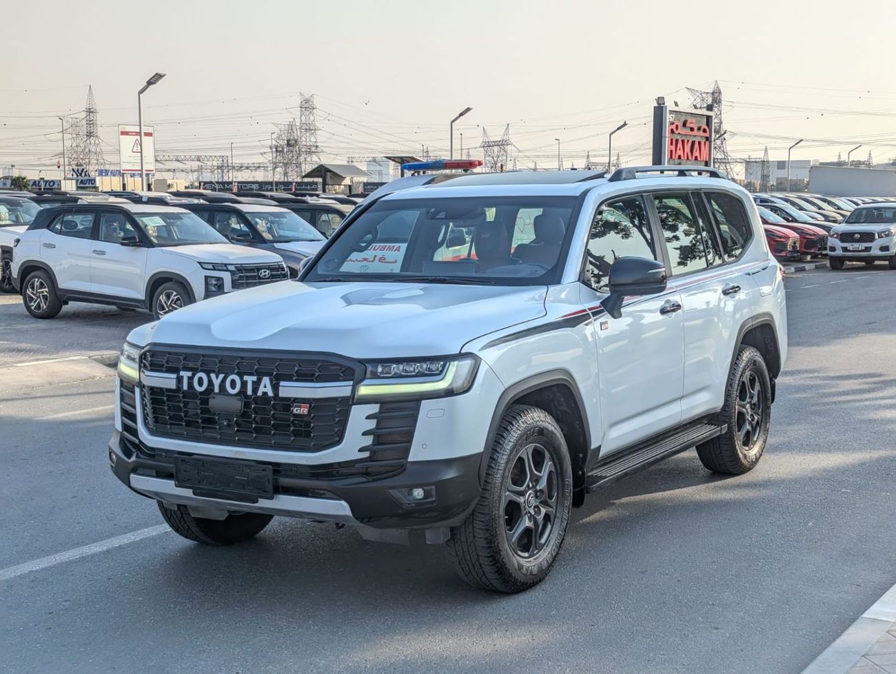 Toyota Land Cruiser GR SPORT LHD Twin Turbo 3.3L V6 Diesel Engine Automatic Gear 4WD 7 Seats 5 door