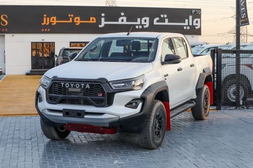 Toyota Hilux GR Sport 4.0L Toyota Hilux GR (GGN125) – 4.0L – 2025 – Qatar Spec – A/T – White Color