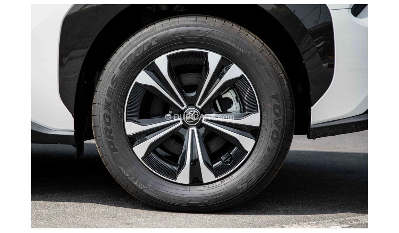 Toyota bZ4X 2022 Toyota bZ4X Long Range Pro FWD - White Black Dual Ton inside Red