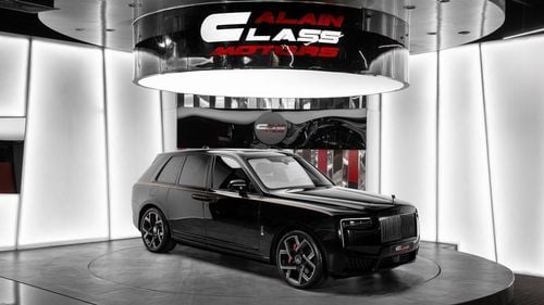 Rolls Royce Cullinan Black Badge - 2025 - GCC - Under Warranty and Service Contract