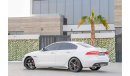 Jaguar XE S V6 3.0SC | 1,743 P.M | 0% Downpayment | Full Option | Spectacular  Condition