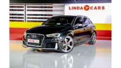 Audi RS3 RESERVED ||| Audi RS3 Hatchback 2016 GCC under Warranty with Flexible Down-Payment.