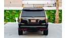 Cadillac Escalade Platinum ESV 6.2L | 4,698 P.M | 0% Downpayment | Full Option | Magnificent Condition!