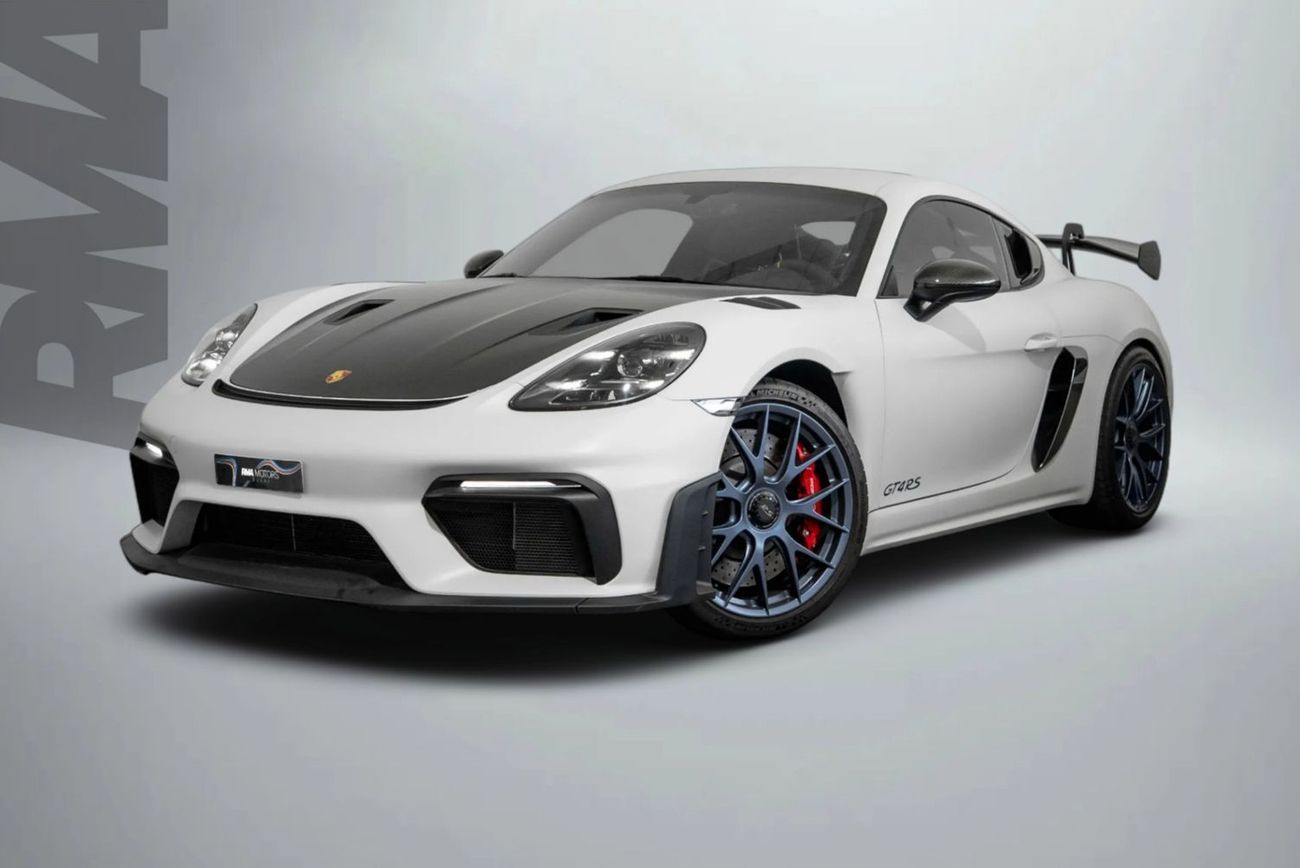 Porsche 718 Cayman GT4 RS 4.0L (493 HP) A/T Weissach package