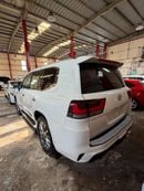 Toyota Land Cruiser GXR 2014Model Facelifted 2024 4.6L v8 petrol Engine Colour White push start Transmission Automatic Inter