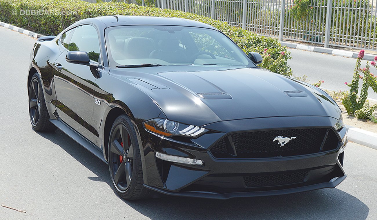 Ford Mustang 2019 GT Premium, 5.0 V8 GCC, w/3Yrs or 100K km WTY + 60K km SERV # Digital Cluster, Carbon Fiber