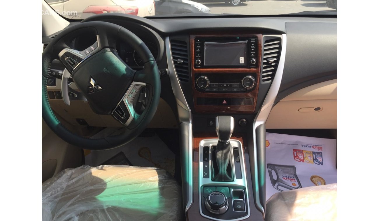 Mitsubishi Montero SPORTS PREMIUM FULL OPTION 6 CYLINDER SUV 2019/ PETROL ONLY FOR EXPORT BURGUNDY COLOR