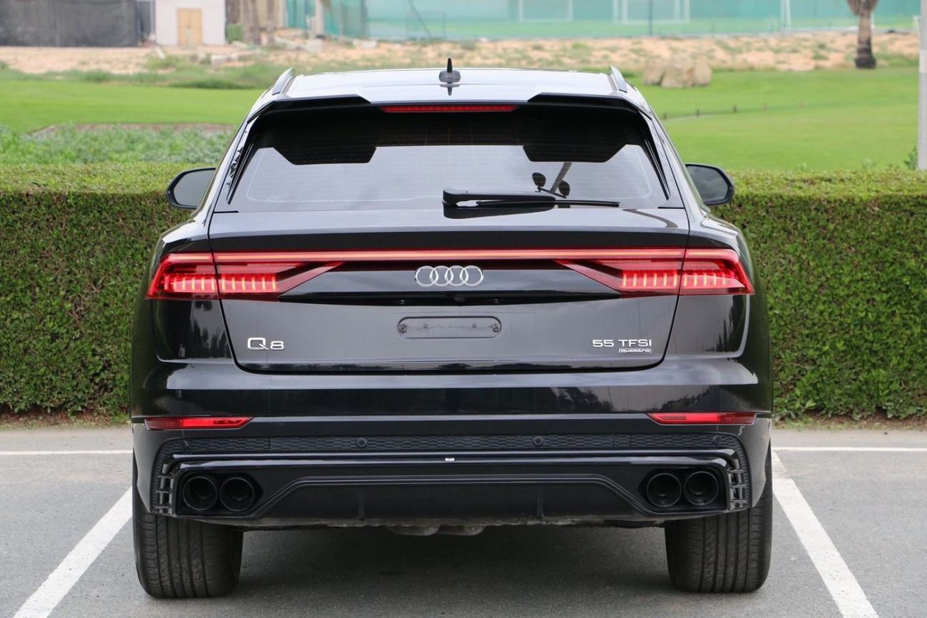 Audi Q8 55 TFSI quattro AUDI Q8 2020 GCC BODY KIT ABT FREE ACCIDENT