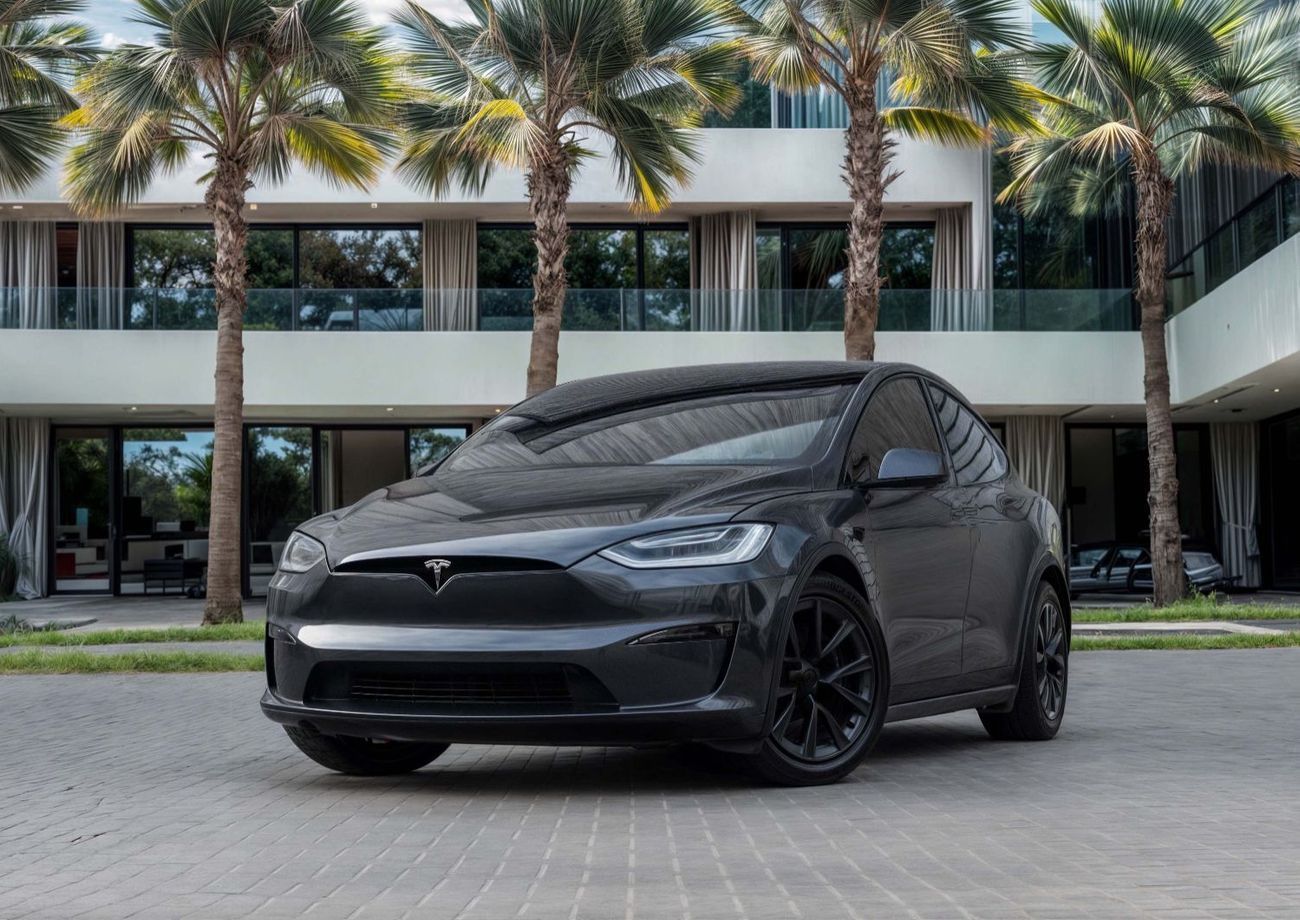 تسلا موديل اكس Long Range | 4,504 P.M | 0% Downpayment | Self Drive!