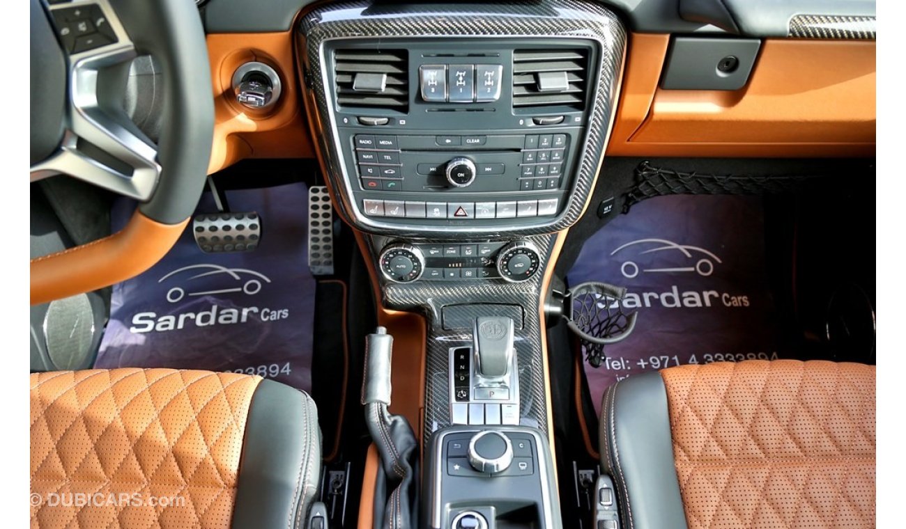 Mercedes-Benz G 63 AMG | inside Tan