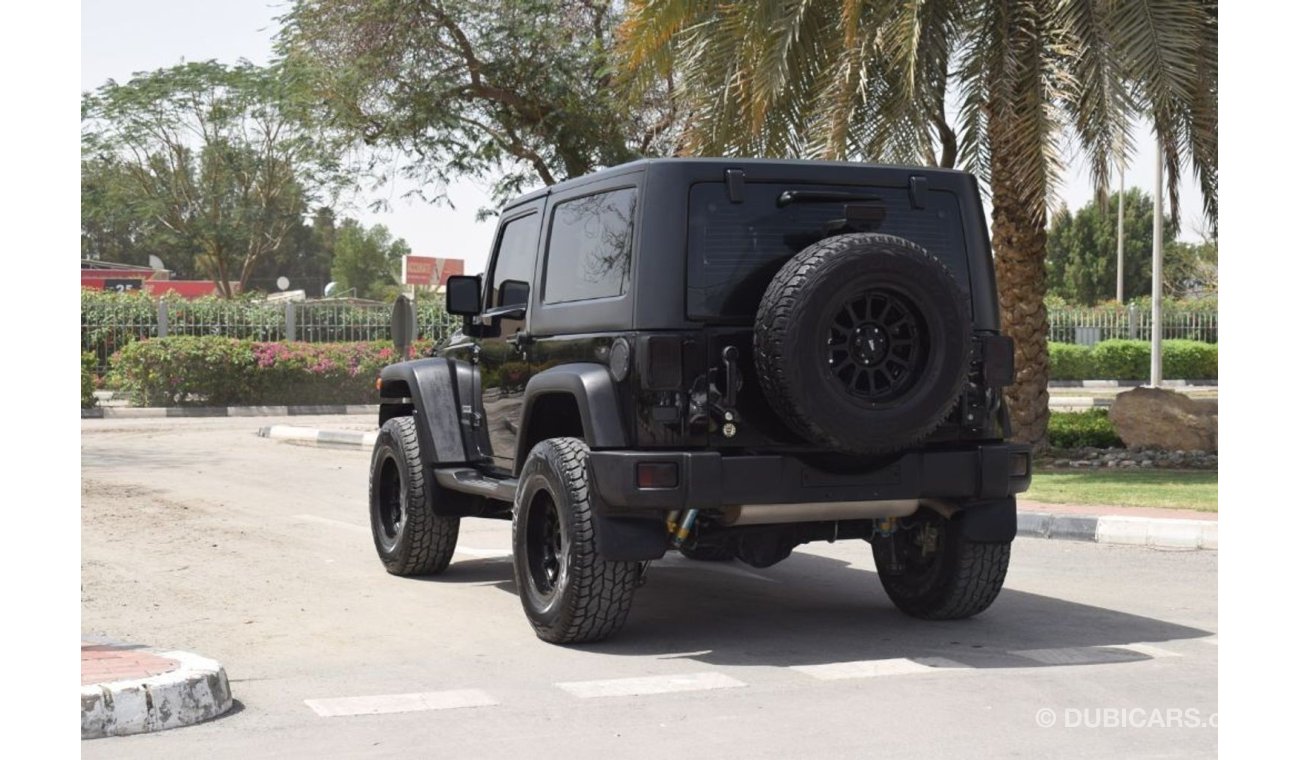 جيب رانجلر ORIGINAL PAINT - UNDER WARRANTY - SUSPENSION BOX