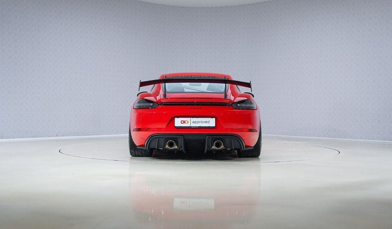Porsche 718 Cayman GT4 RS Weissach - Ramadan Buy Now Pay September - AED 10,780 P/M