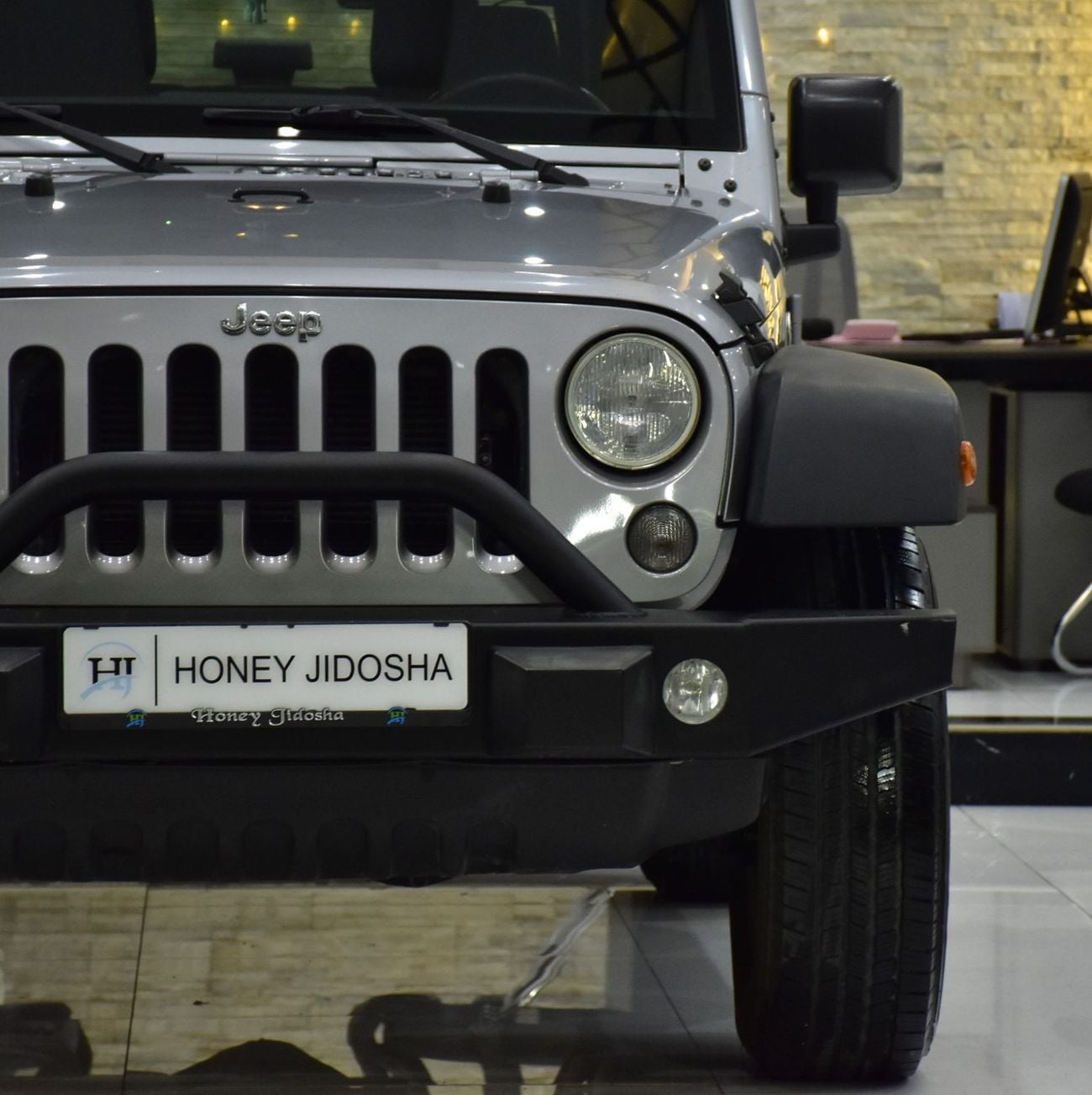 Jeep Wrangler EXCELLENT DEAL for our Jeep Wrangler Sport ( 2016 Model ) in Silver Color GCC Specs