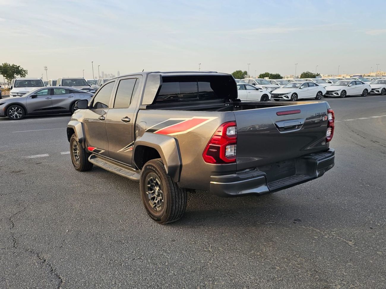 Toyota Hilux Toyota Hilux GR 2021Model 2.7 v4 Engine Fuel.Petrol LHD colour Black Transmission Automatic Interior