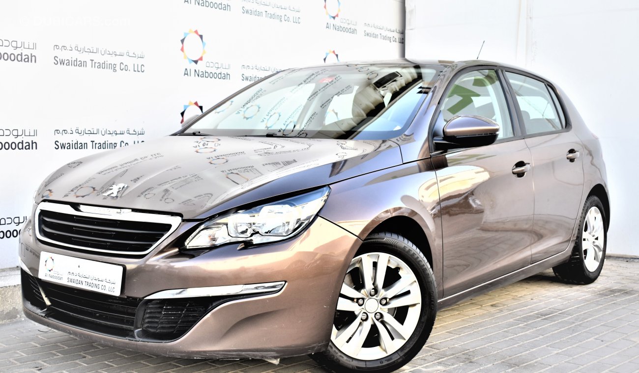 Peugeot 308 1.6L ACTIVE 2016 GCC SPECS WITH NAVIGATION