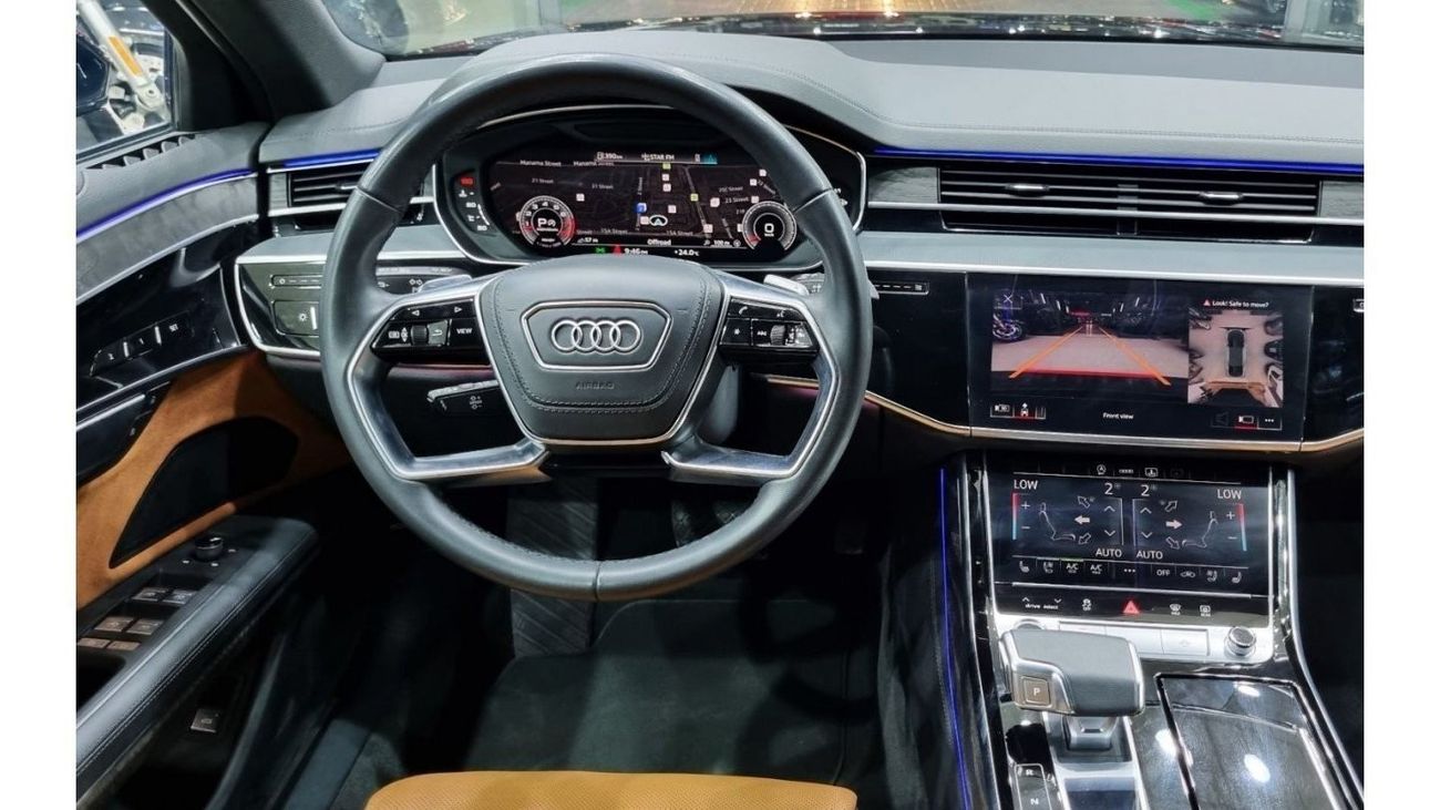 Audi A8 AUDI A8L 55TFSI GCC 2023 IN IMMACULATE CONDITION (WARRANTY+SERVICE CONTRACT FROM OFFICIAL DEALER)