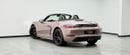 Porsche 718 Boxster STANDARD 2025 Porsche 718 Boxster, Porsche Warranty+Full Service History, GCC Specs.