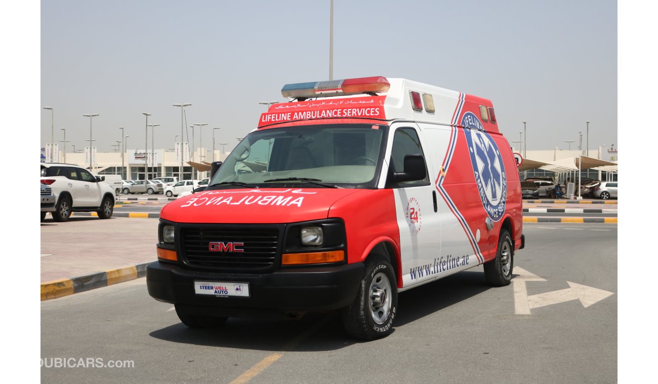 جي أم سي سافانا FULLY EQUIPPED AMBULANCE 2009 WITH GCC SPECS