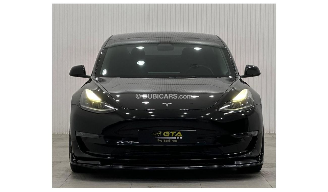 تسلا موديل 3 2021 Tesla Model 3 Long Range Dual Motor, Sep 2029 Battery Drive Unit Warranty, Autopilot, GCC