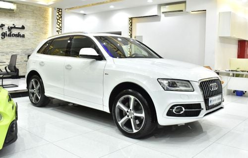 Audi Q5 EXCELLENT DEAL for our Audi Q5 S-Line 45TFSi Quattro ( 2016 Model ) in White Color GCC Specs