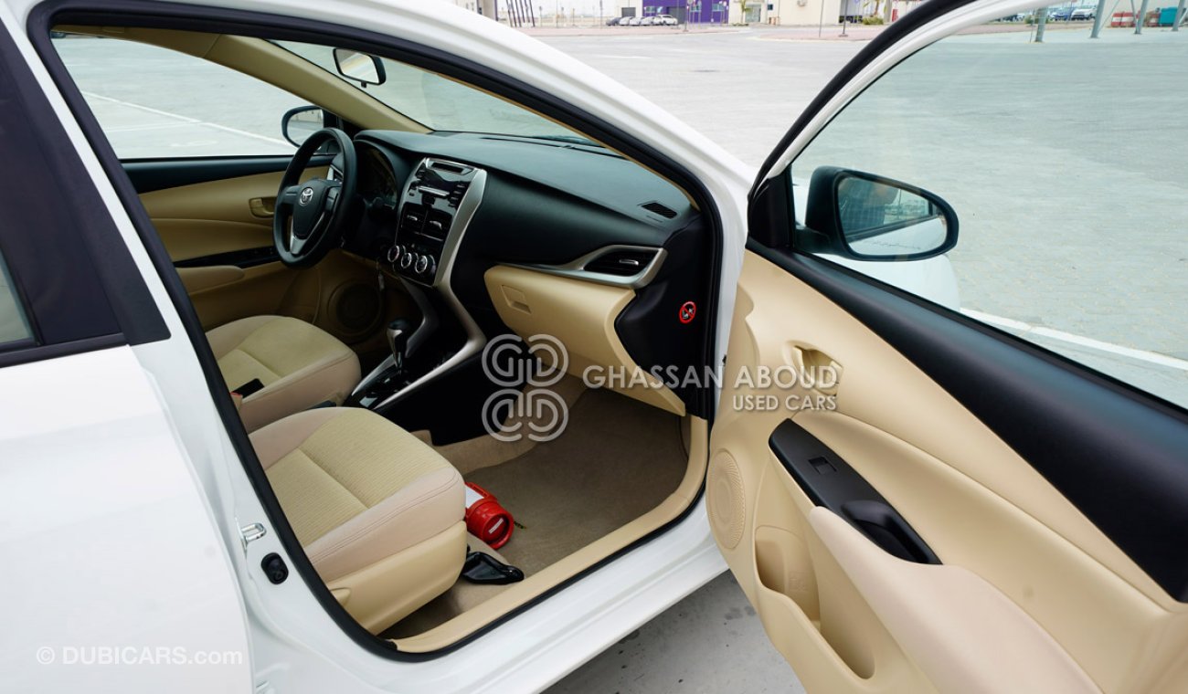 Toyota Yaris Certified Vehicle with Delivery option & dealer warranty; Yaris(GCC Specs)for sale(Code : 40917)