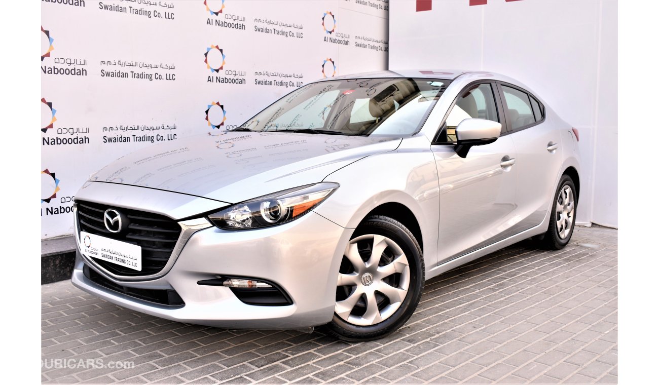 Mazda 3 AED 1075 PM | 0% DP | 1.6L S GCC WARRANTY