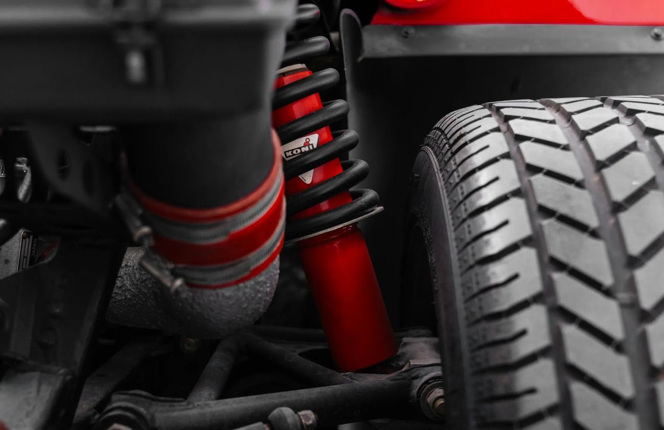 Ferrari F40 2.9L V-8 Twin-Turbocharged Engine