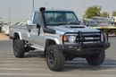 Toyota Land Cruiser Pick Up Toyota Land Cruiser Pick-Up Single Cabin Year: 2010 Color: Silver