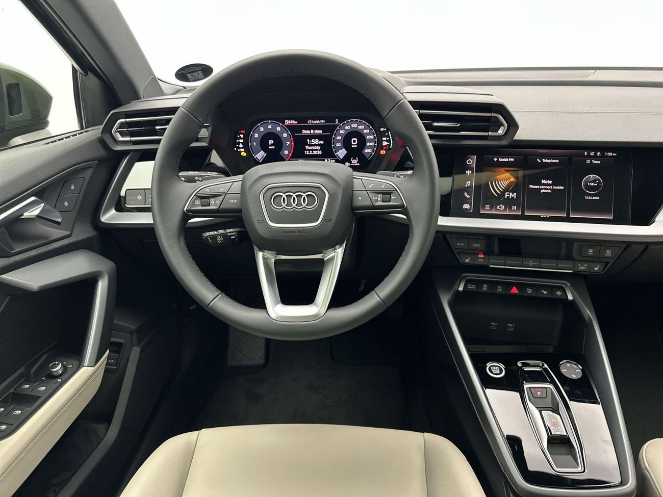 أودي A3 Sedan Advanced 35 TFSI 150hp Progress (Ref# 17505) EXCLUSIVE RAMADAN OFFER