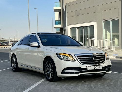 مرسيدس بنز S 400  2020 Mercedes Benz S400 Class 3.0L V6 Twin Turbo Japanese Specs Full Option - 360* CAM HUD - Full Pa