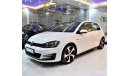 Volkswagen Golf FULL SERVICE HISTORY! Volkswagen GTi 2016 Model! GCC Specs