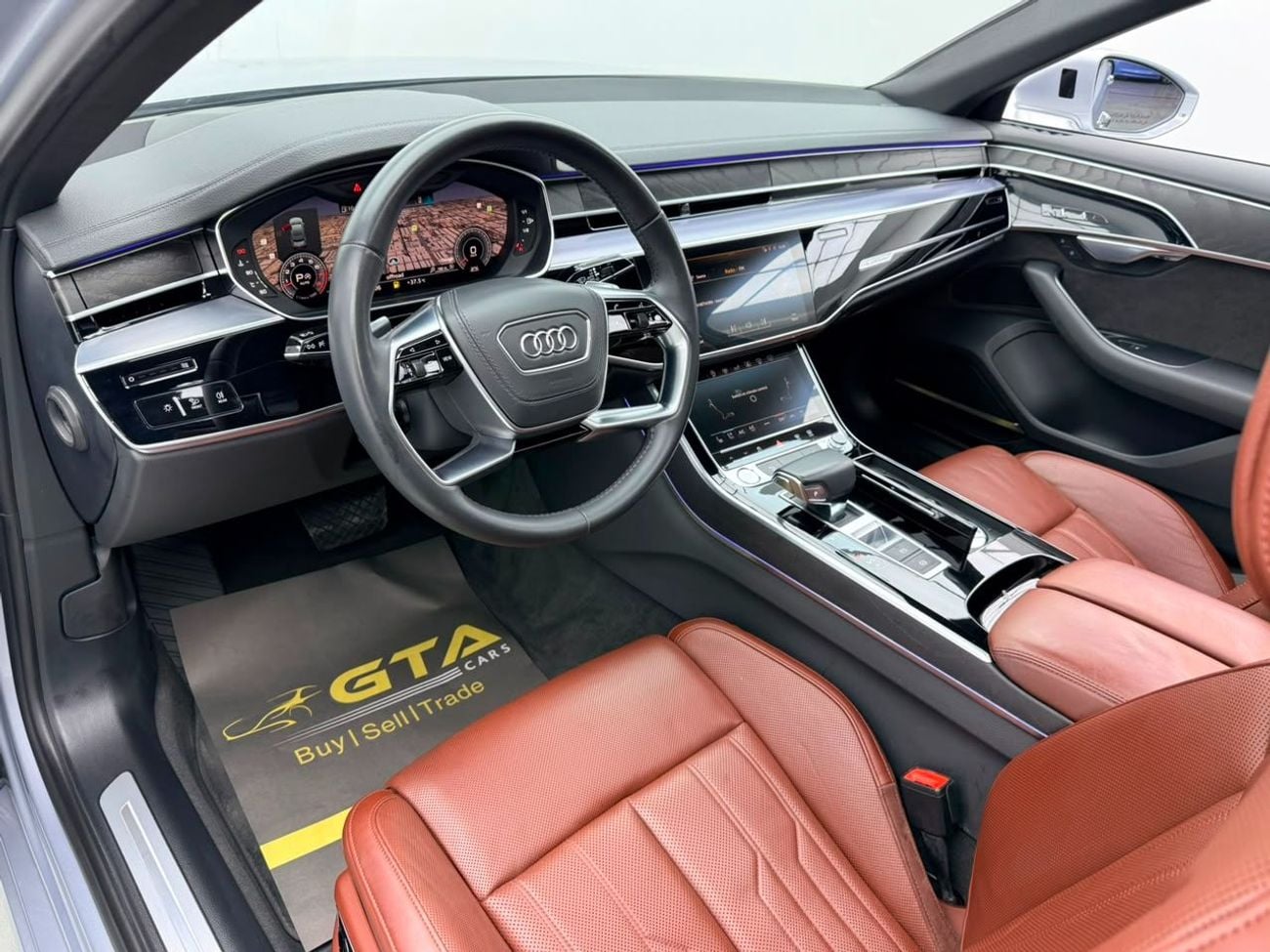 أودي A8 55 TFSI LWB 2018 Audi A8L 55 TFSI Quattro, Full Service History, Fully Loaded, Excellent Condition, 