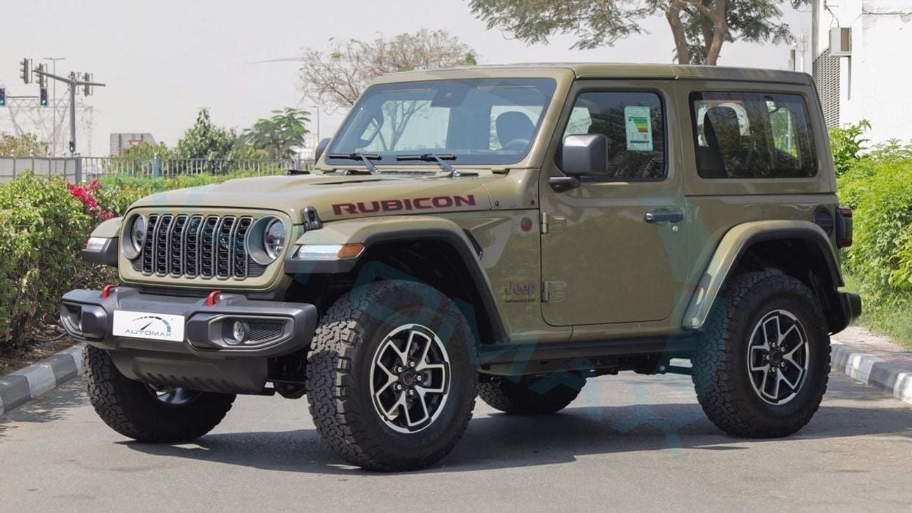 Jeep Wrangler Rubicon 2.0L Turbo 4x4 2025 GCC 0Km With 5Y Or 120K km Warranty & 3Y Service @