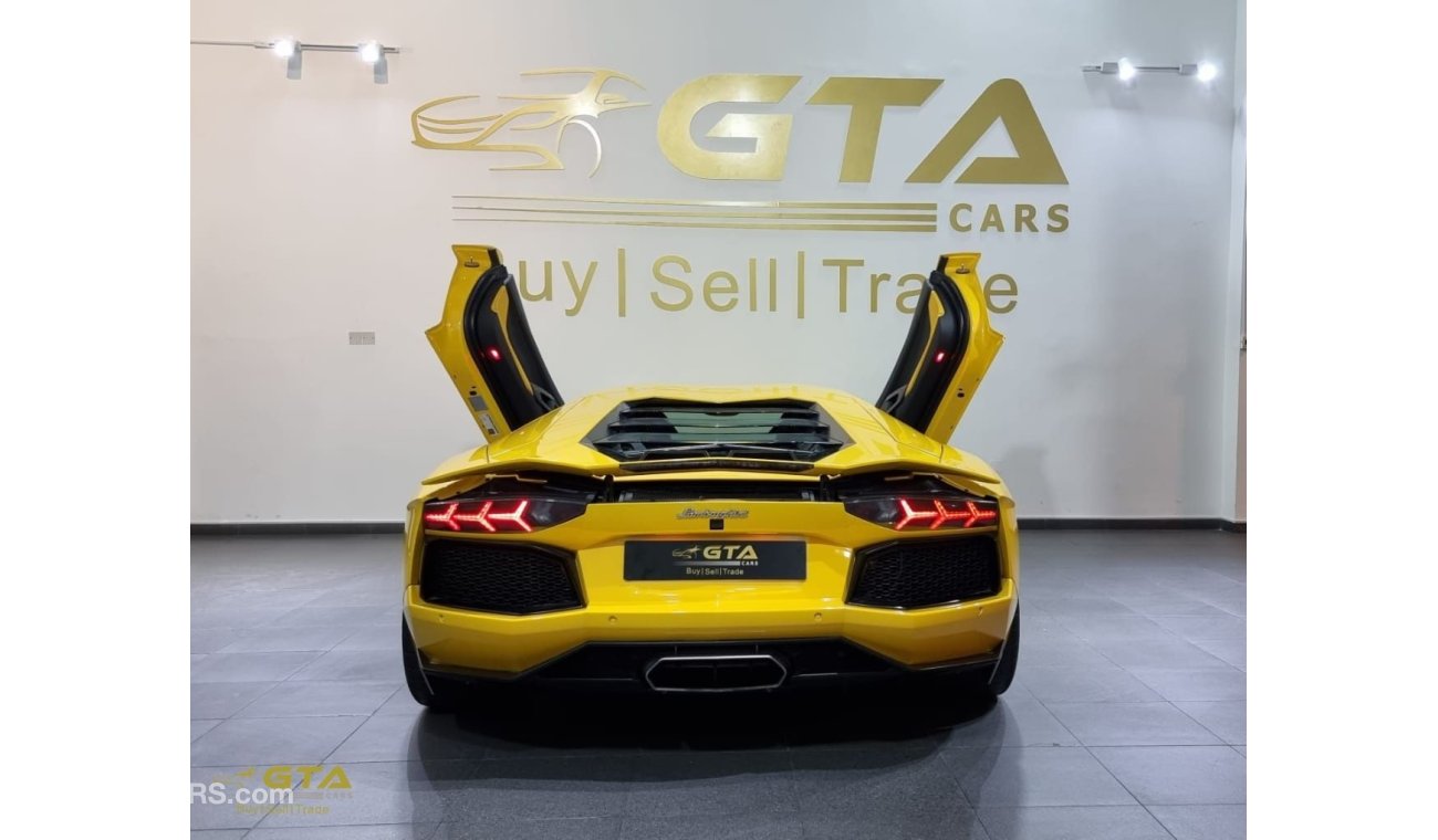 Lamborghini Aventador 2016 Lamborghini Aventador, Full Service History, GCC