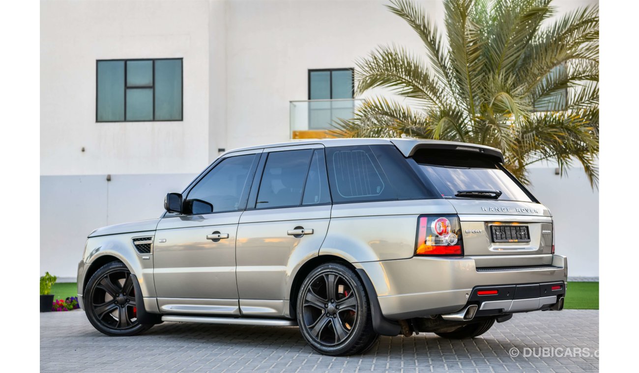 Land Rover Range Rover Sport Supercharged - 2 Years Warranty - AED 2,134 per month - 0% Downpayment