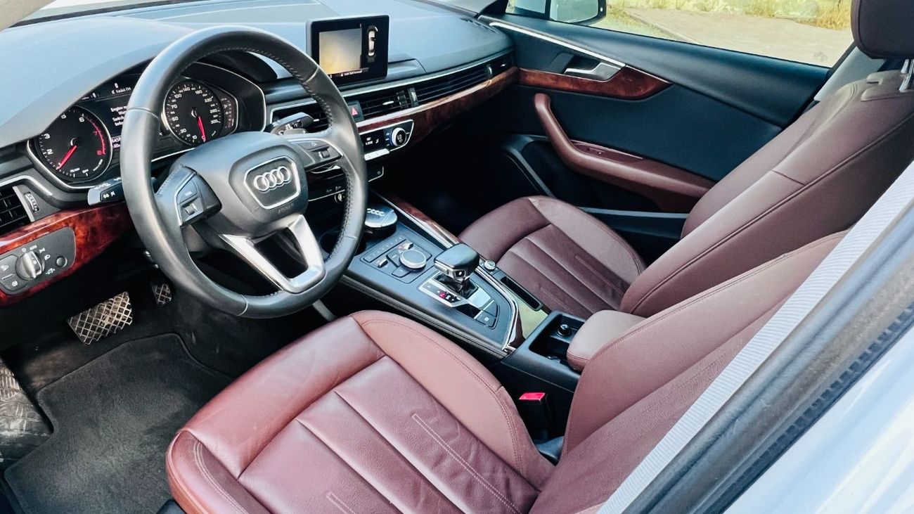 Audi A4 30 TFSI Design S Line & Sports Package AED 960 PM Available | FIRST OWNER | Audi A4 S-LINE 2018 | FU