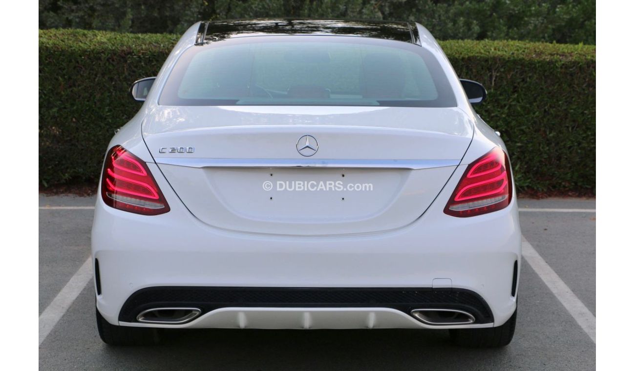 Mercedes-Benz C 200 AMG Pack Mercedes banz AMG 2016 GCC FULL OPTION perfect condition original paint