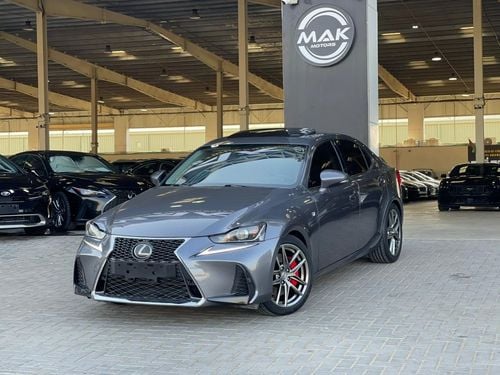 لكزس IS 350 PLATINUM محرك V6 سعة 3500 سي سي / فتحة سقف / رادار / نظام المساعدة على البقاء في المسار / شاشة كبيرة