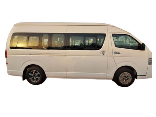 تويوتا هاياس ECTJRD007 - 2025 Toyota Hiace High Roof Passenger Van - Old Shape – Std - 2.5L Diesel Manual