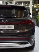 هيونداي سانتا في . EXCELLENT DEAL for our Hyundai SantaFe 3.5L ( 2023 Model ) in Grey / Brown Color GCC Specs