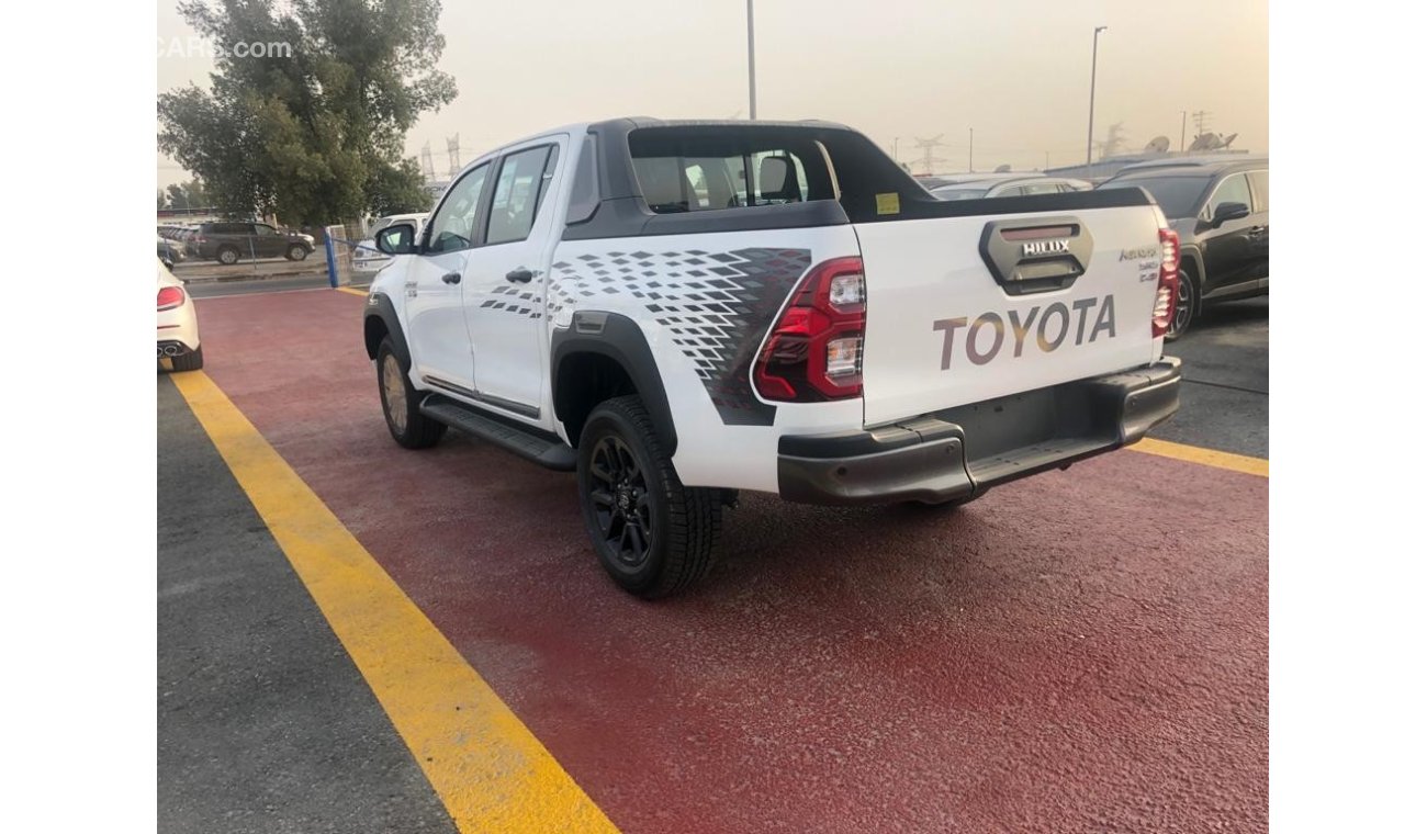 Toyota Hilux TOYOTA HILUX ADVENTURE 2.8L, 4X4, DIESEL, MODEL 2021 WHITE WITH BLACK INTERIOR, FOR EXPORT ONLY