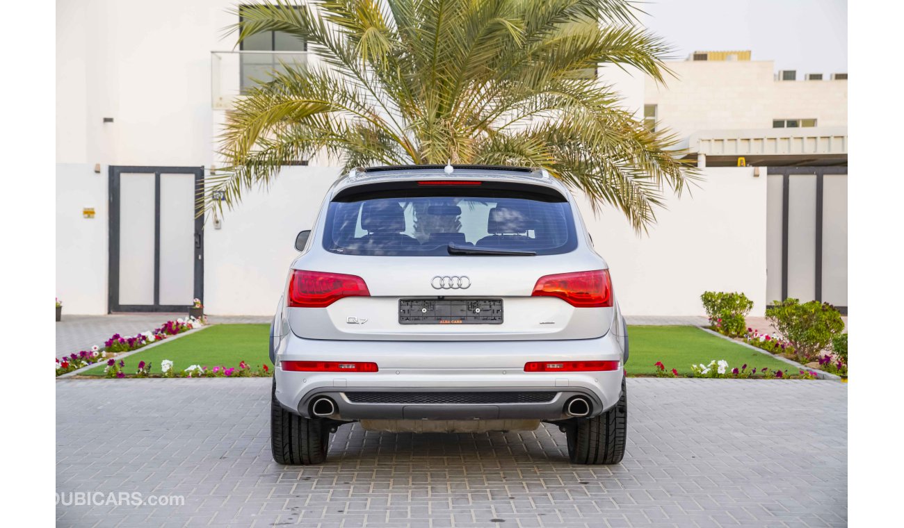 Audi Q7 S-Line 2015 - Immaculate Condition! - 1 Year Warranty! - Only AED 1,939 PM! - 0% DP
