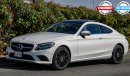 Mercedes-Benz C 200 Coupe 2020 0km W/3 Yrs or 100K km Warranty @ Official dealer.