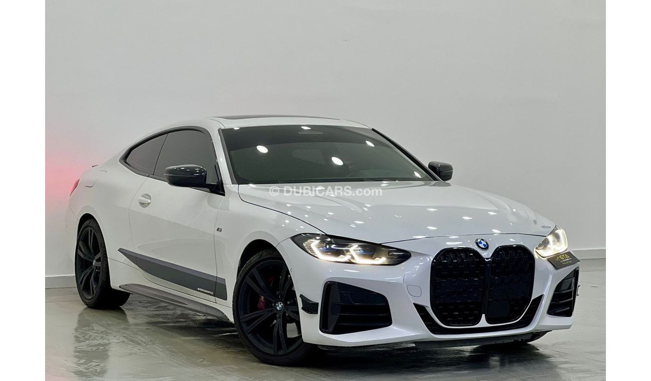 BMW M440i 2021 BMW M440i XDrive, Agency Warranty + Service Contract, GCC