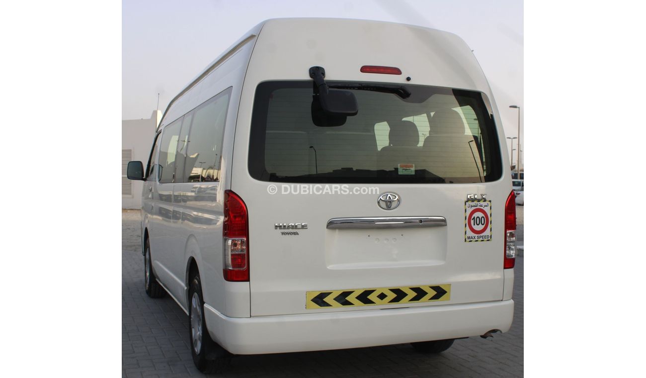 Toyota Hiace Commuter GLX High Roof Toyota haice 2017 white GCC excellent condition without accident