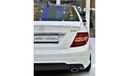Mercedes-Benz C 350 EXCELLENT DEAL for our Mercedes Benz C350 ( 2013 Model ) in White Color GCC Specs