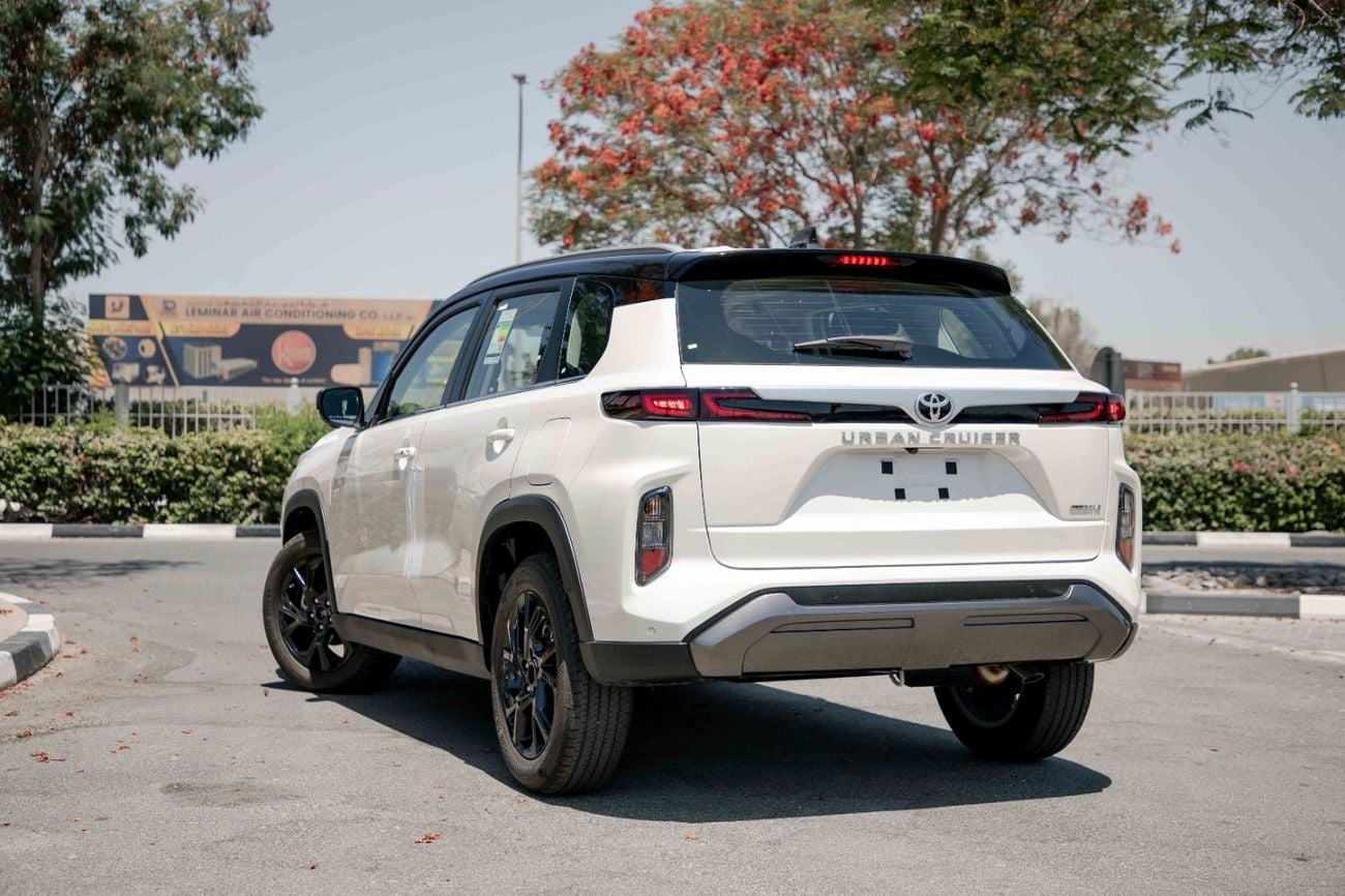 Toyota Urban Cruiser GLX 1.5L - Pearl White & Black Inside Bordeaux | Export Only